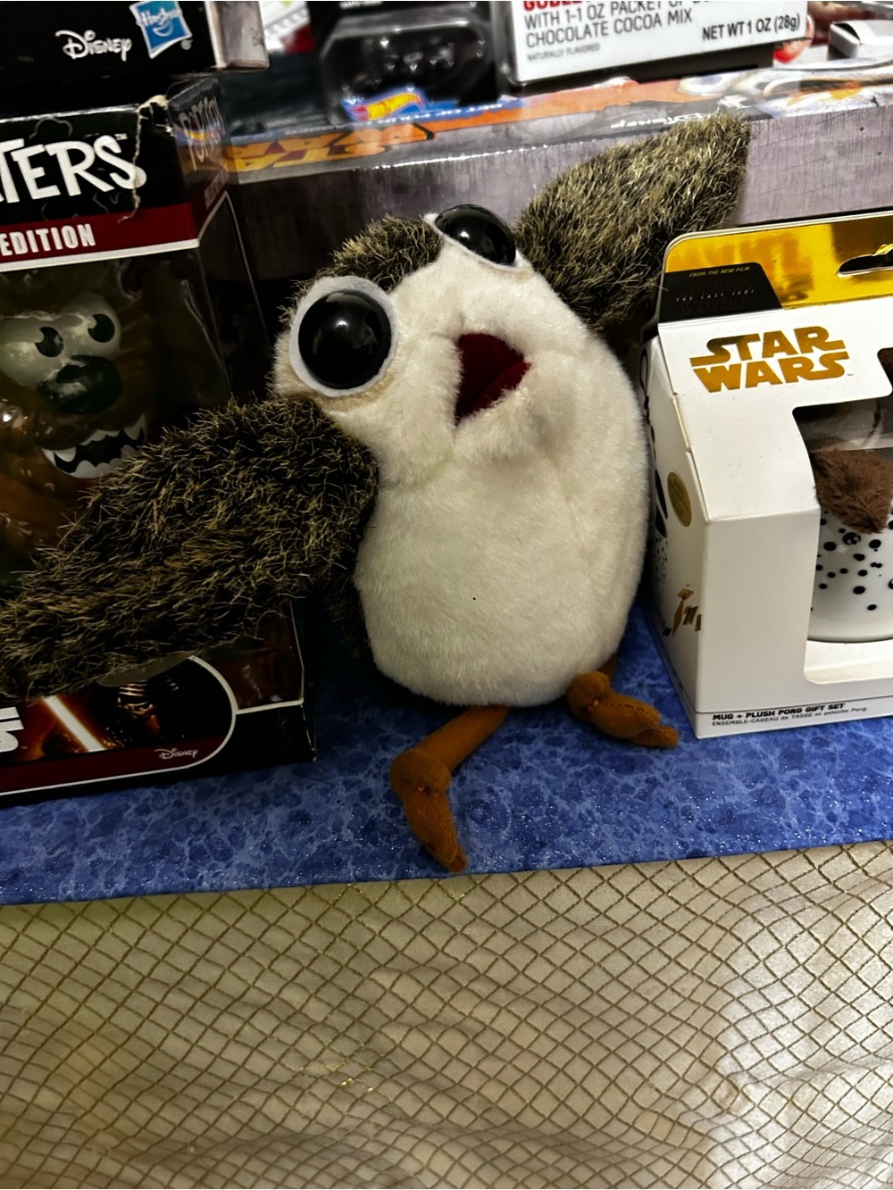 Star Wars Porg Plush - White, Brown and Tan